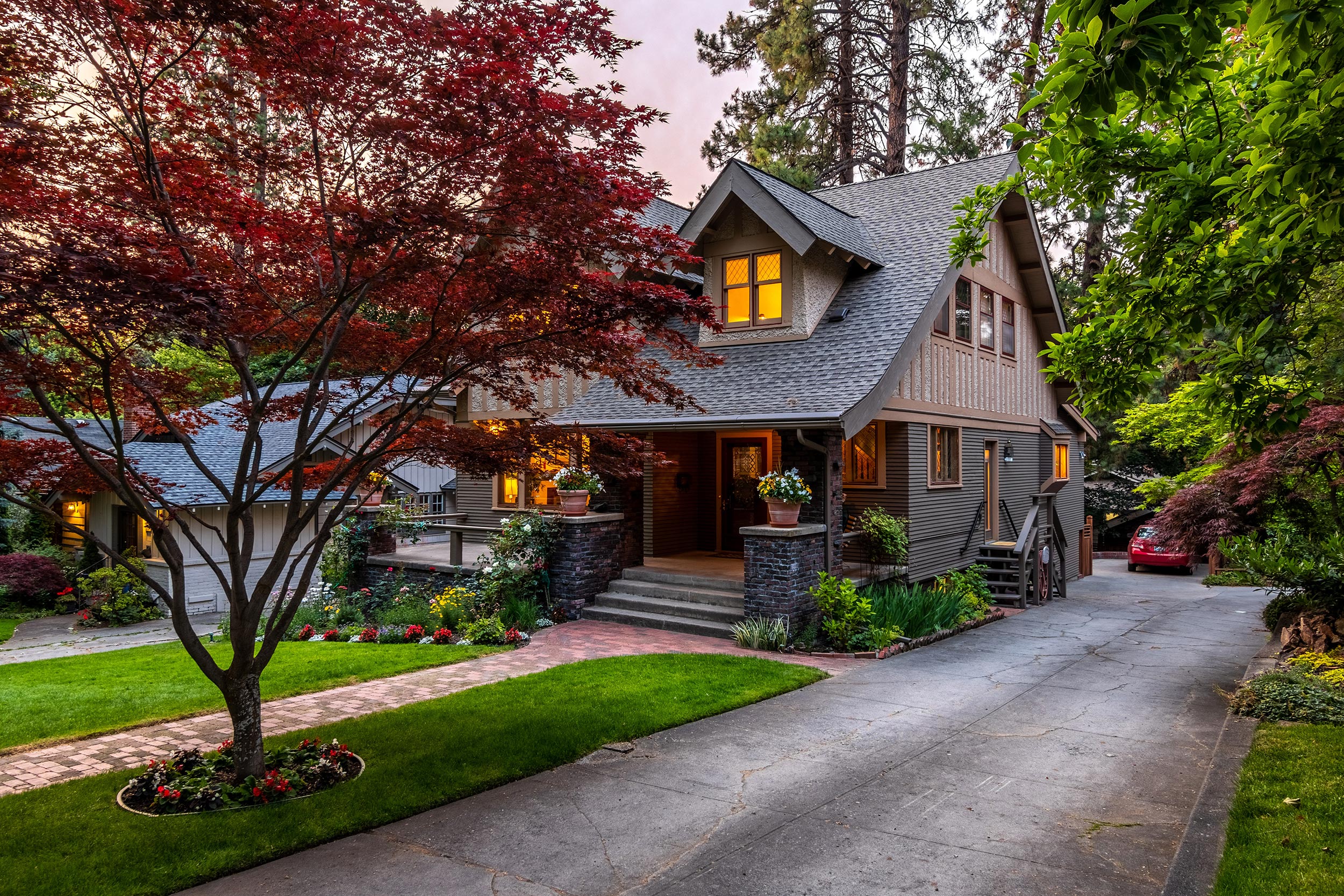 Home front view